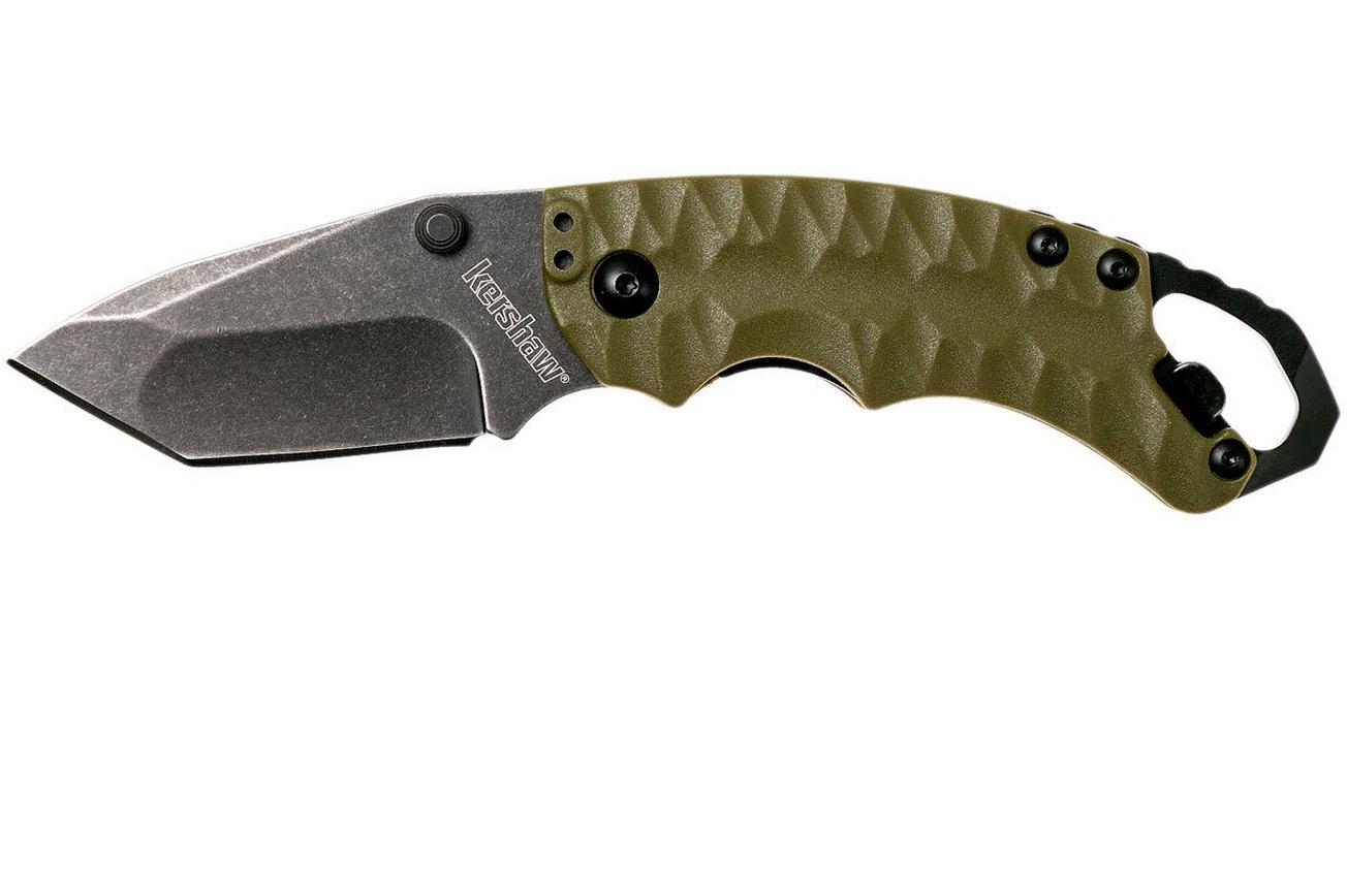 Kershaw Shuffle II 8750TOLBW Tanto, Olive Green