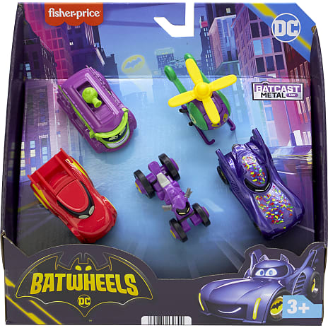 Fischer-Price Batwheels legetøjsbiler