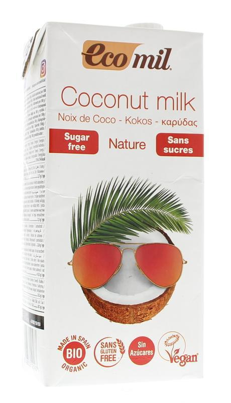 Ecomil Ecomil Kokosmelk naturel 1000ml