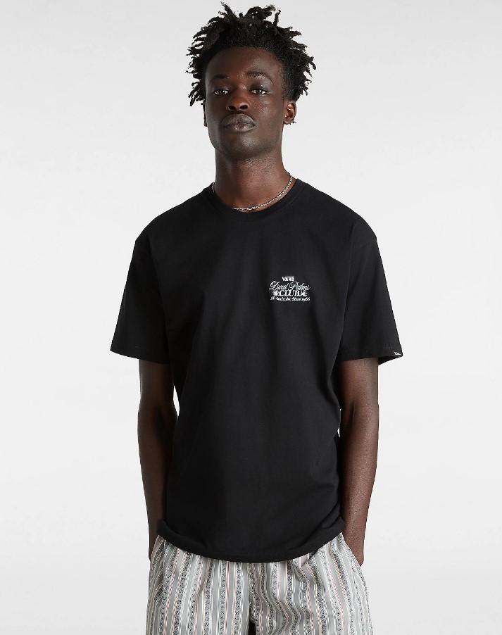 Vans Dual Palm Club SS Tee Black