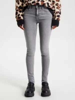 Calça jeans skinny Nora de cintura média