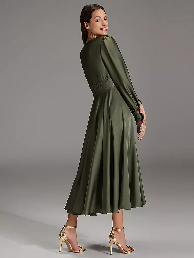 SWING Cocktailkleid grün
