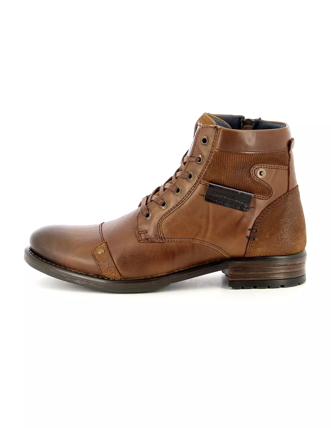 REDSKINS NITRO - Bottines & boots Cognac