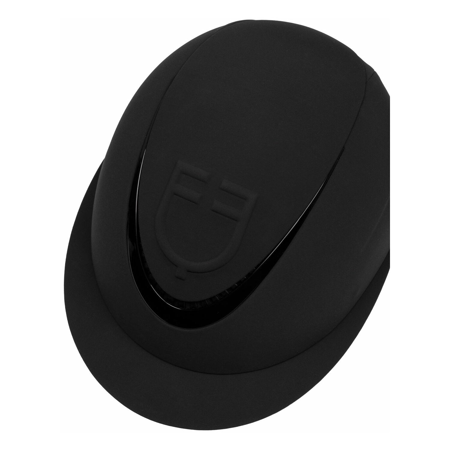 EQUESTRO Reithelm Meteor Wide Visor, für Kinder und Erwachsene  - black