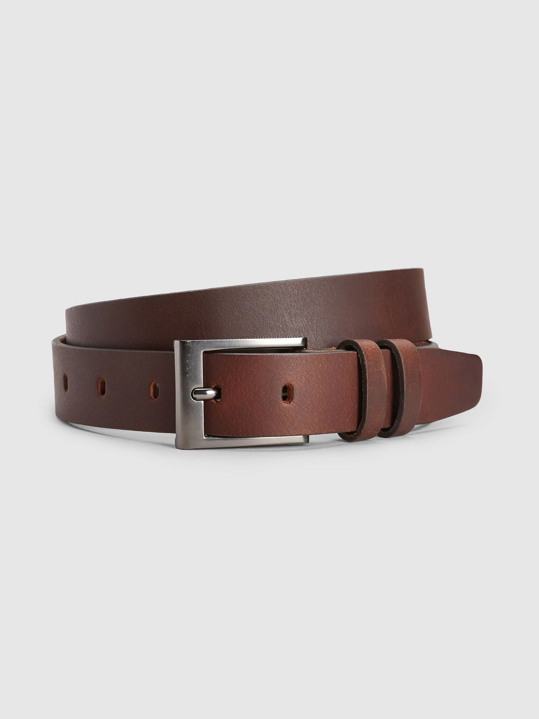Bruin - Leren riem