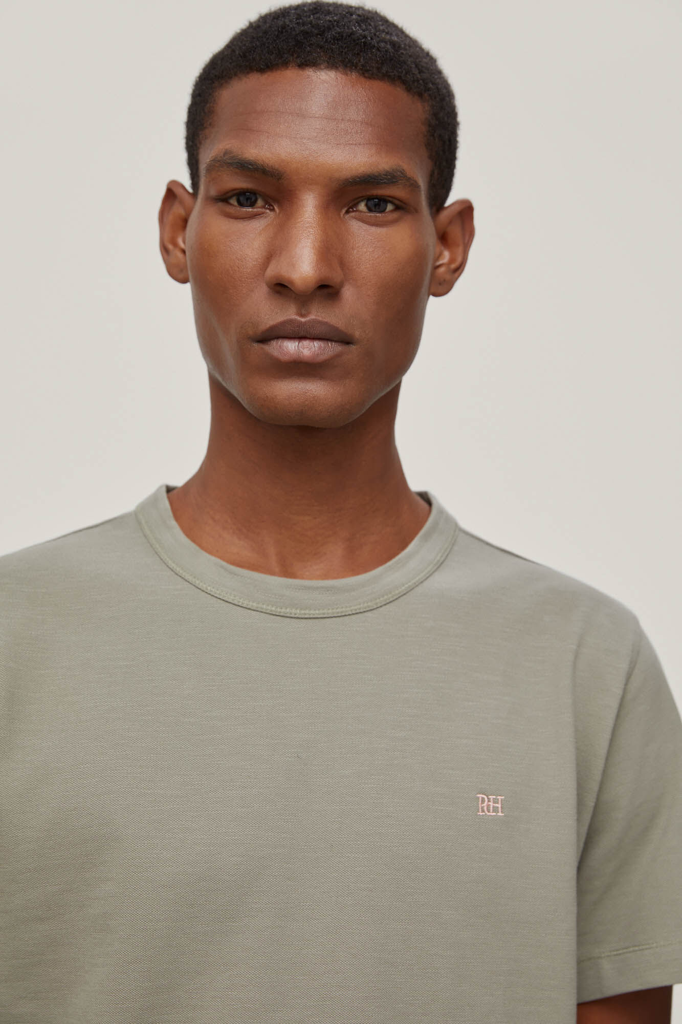 Camiseta piqué texturizada - Verde