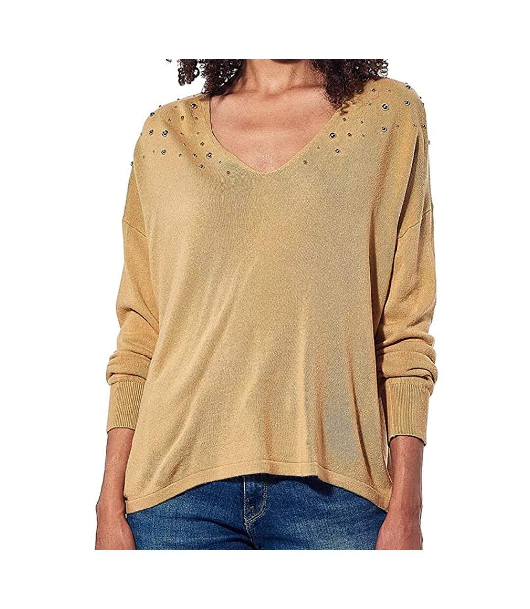 Pull Camel Femme Kaporal Duck