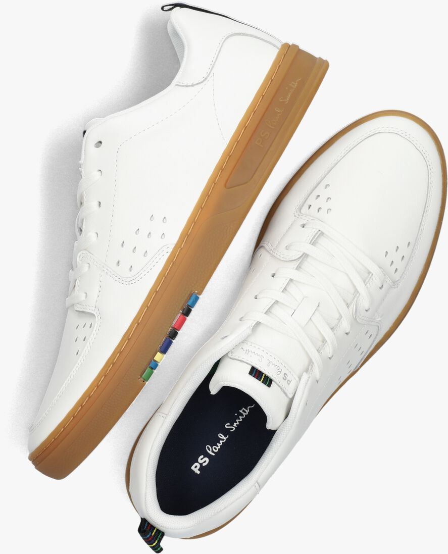 PS PAUL SMITH witte ps paul smith lage sneakers mens shoe cosmo