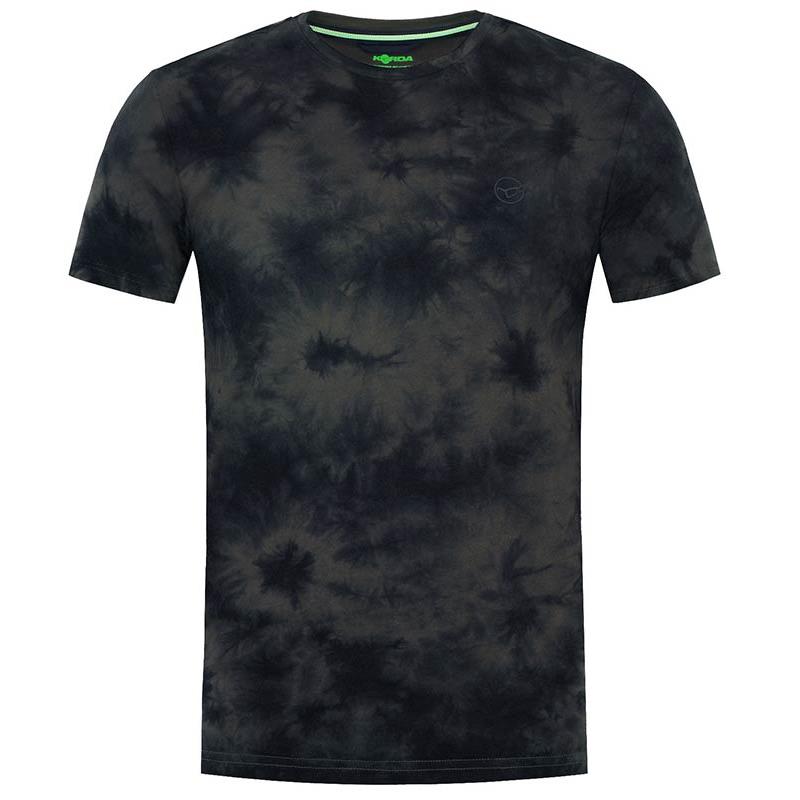 Tee Shirt Manches Courtes Homme Korda Tie Dye - Late Grey