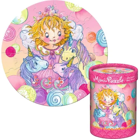 Die Spiegelburg Zauberhafte Mini-Puzzles Prinzessin Lillifee, 40 Teile, sortiert
