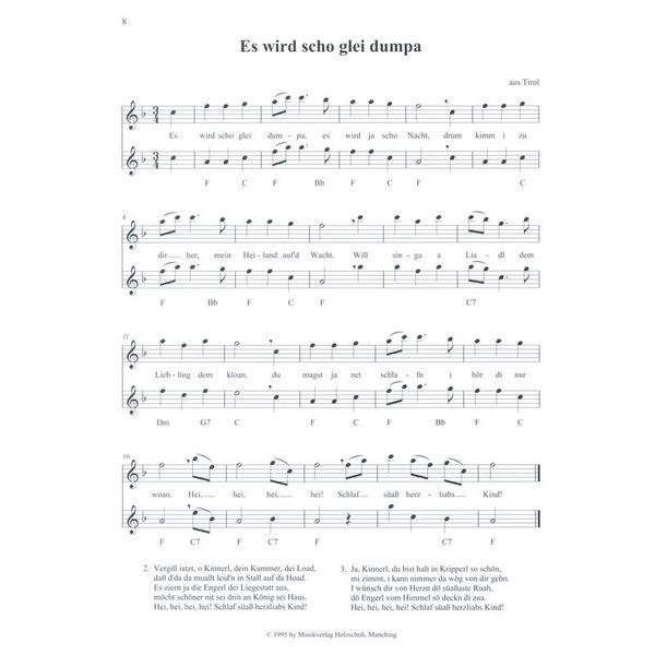 Holzschuh Verlag Weihnachtslieder Querflöte