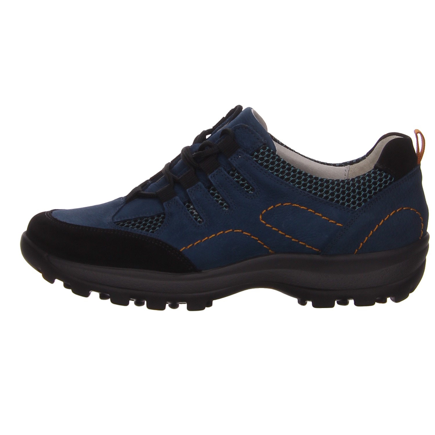 Waldläufer Schnürschuhe türkis blau