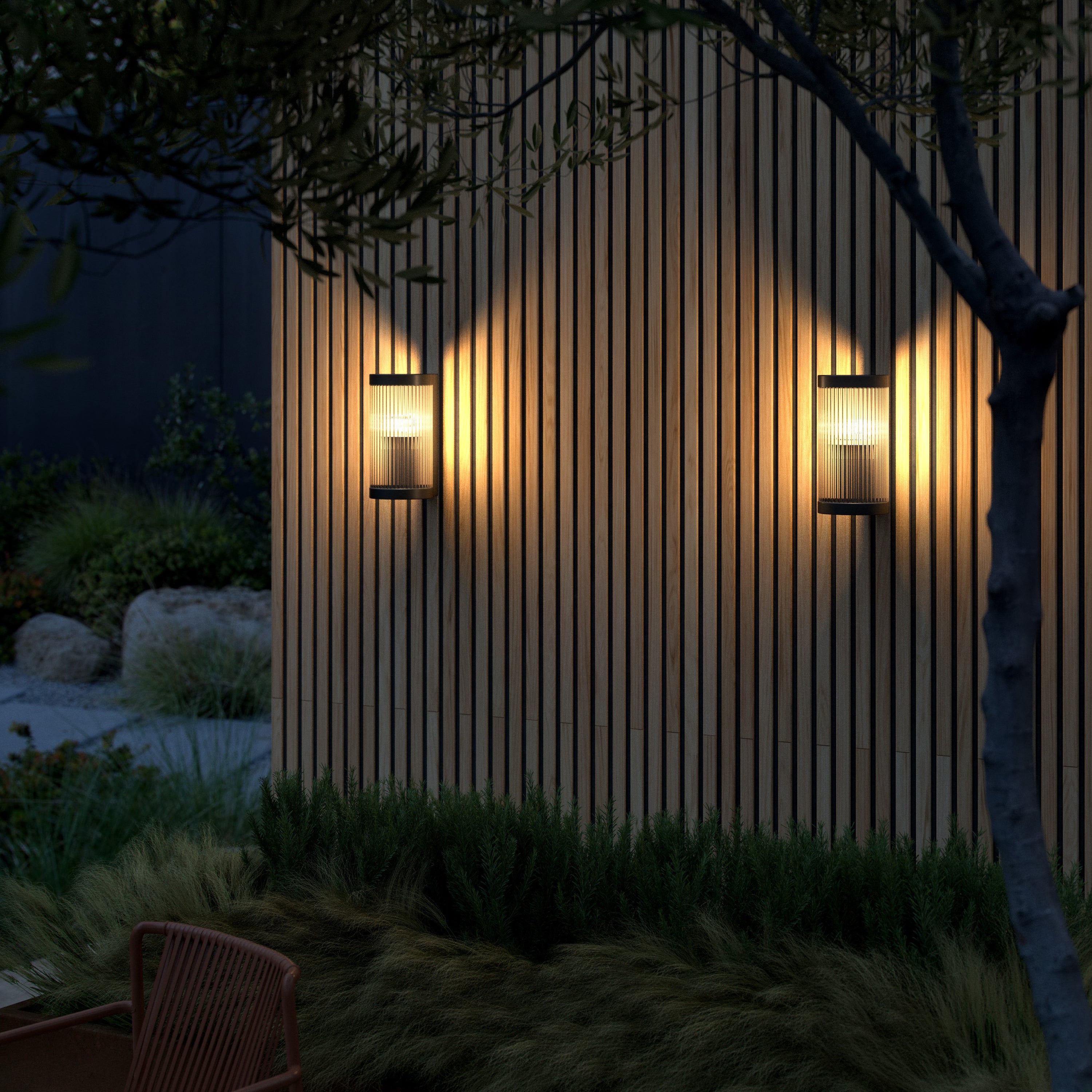 Nordlux Coupar Wandlamp - Zwart