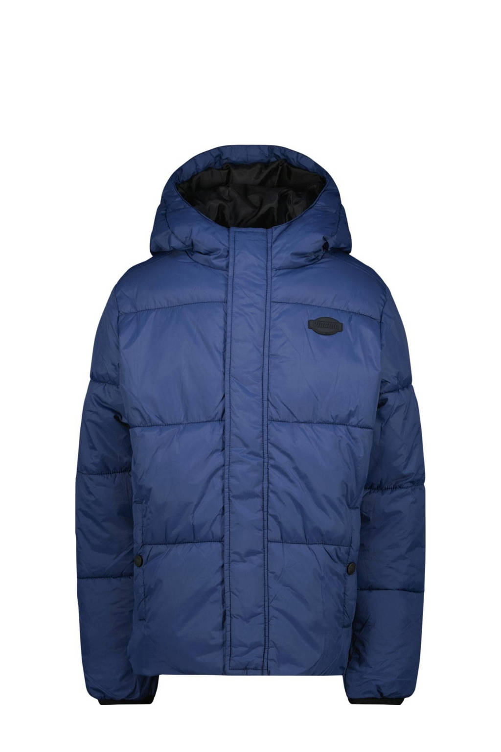 Vingino gewatteerde winterjas Tijs helderblauw