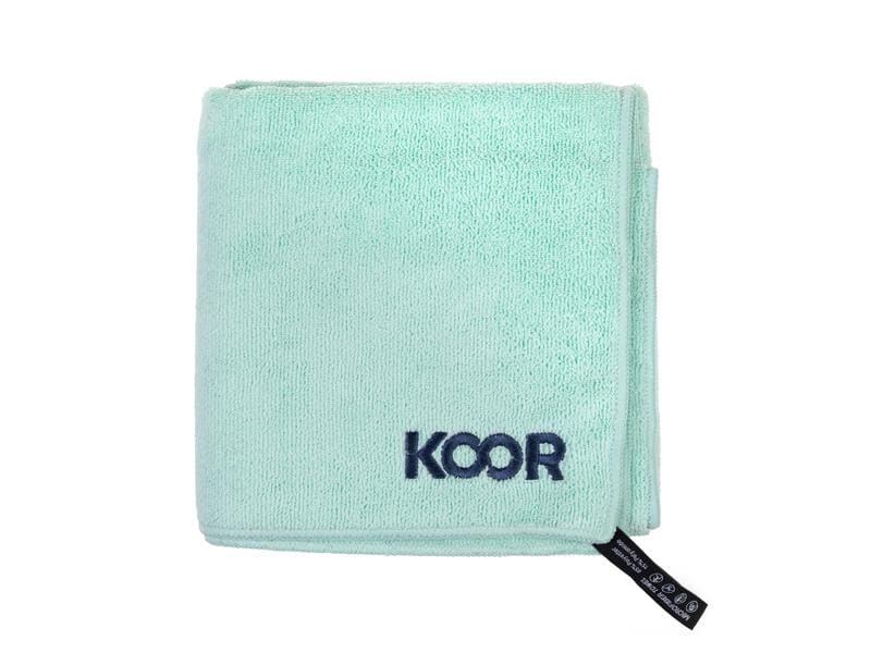 KOOR Handtuch Soft Mint XL, 100 cm x 180 cm Grosses Duschtuch mit Silber-Ionen Veredelung