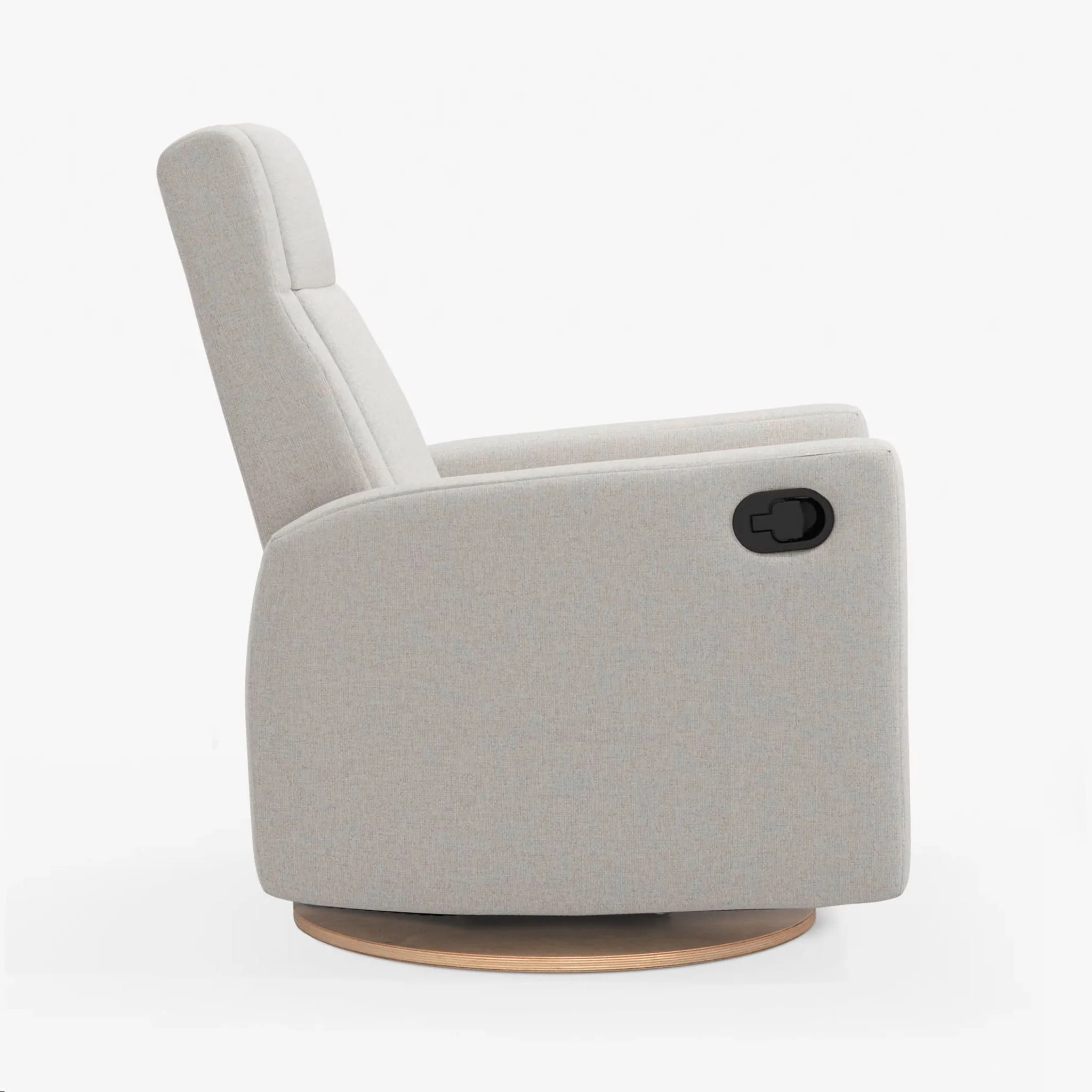 Jaymar BB Fauteuil Berçant et Pivotant Nelly - Alta™ Armor 091  Naturel (Exclusif Clément Tissu Alta™ anti-tache)
