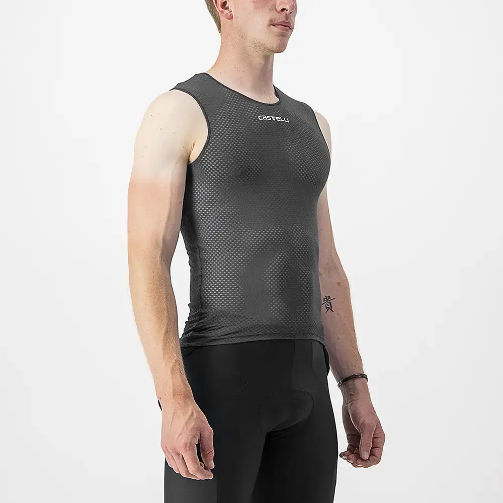 Castelli Pro Mesh 2.0 Ondershirt Zonder Mouwen Zwart Heren