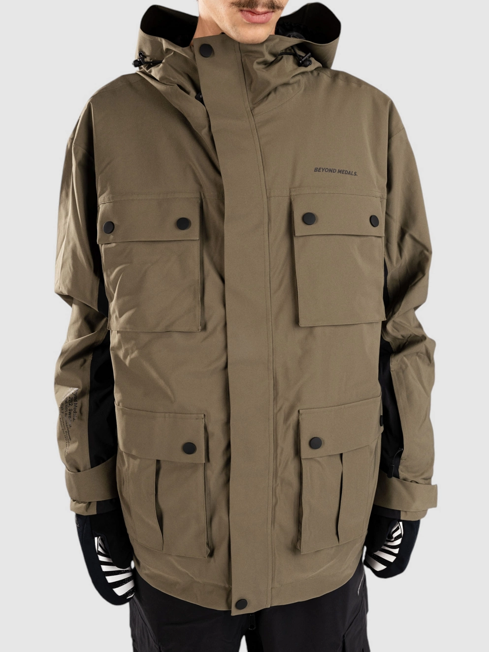 Beyond Medals Cargo 2L Jacket green