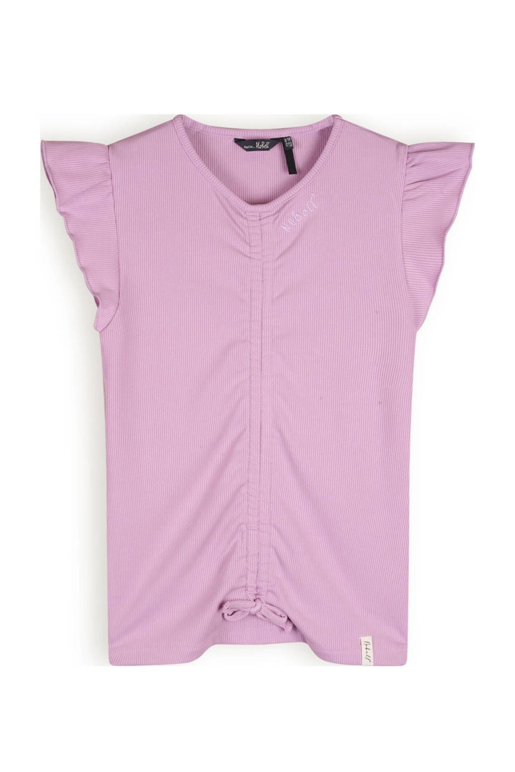 NoBell’ T-shirt Krisp donkerroze