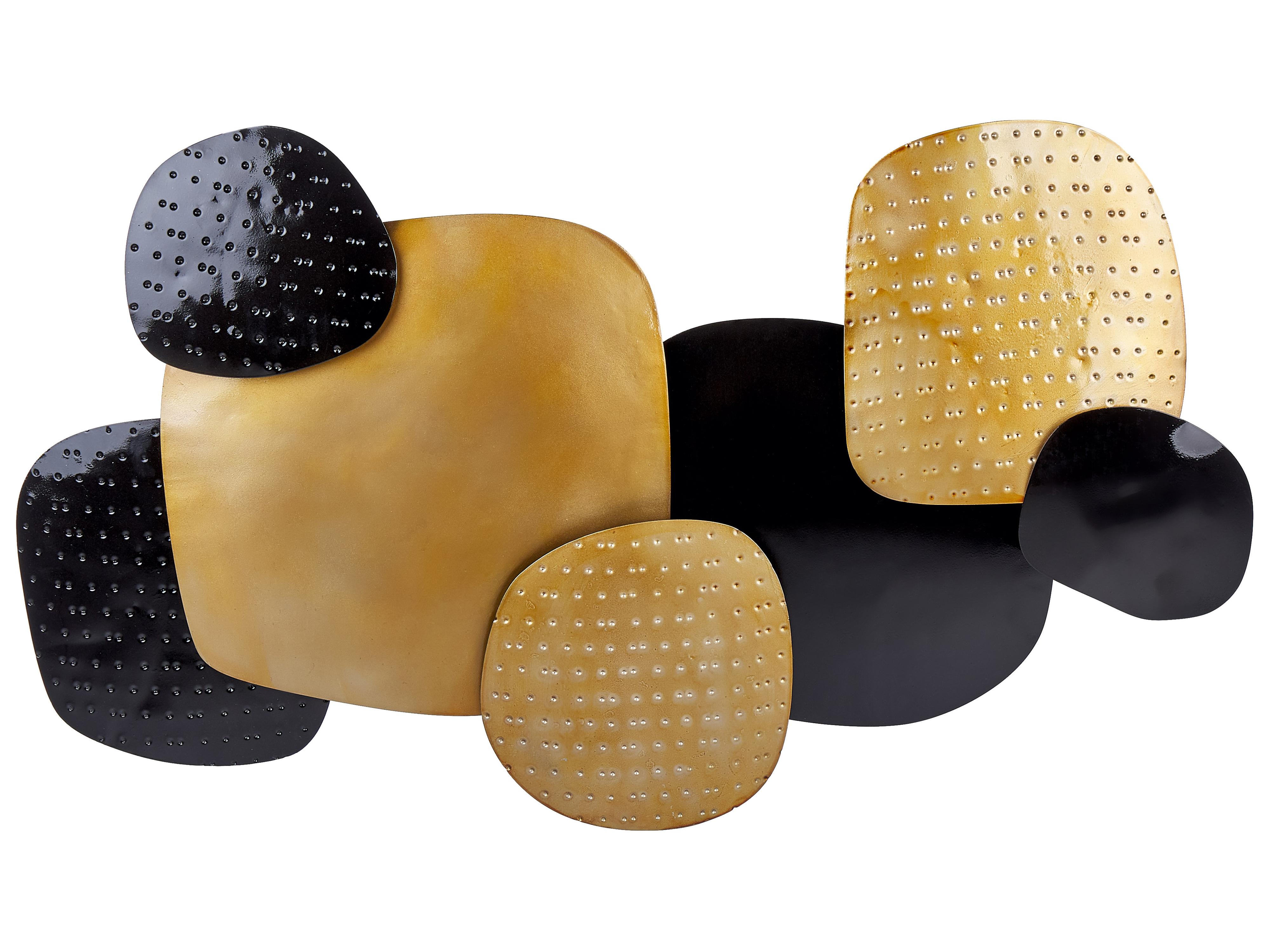 Wanddecoratie HAFNIUM Metaal 48 cm Goud