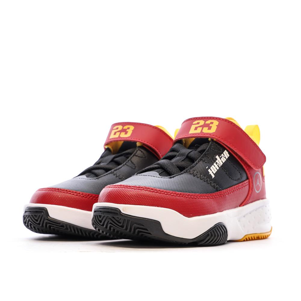 Nike Baskets Noir/Rouge Garçon Nike Jordan Max Aura 3
