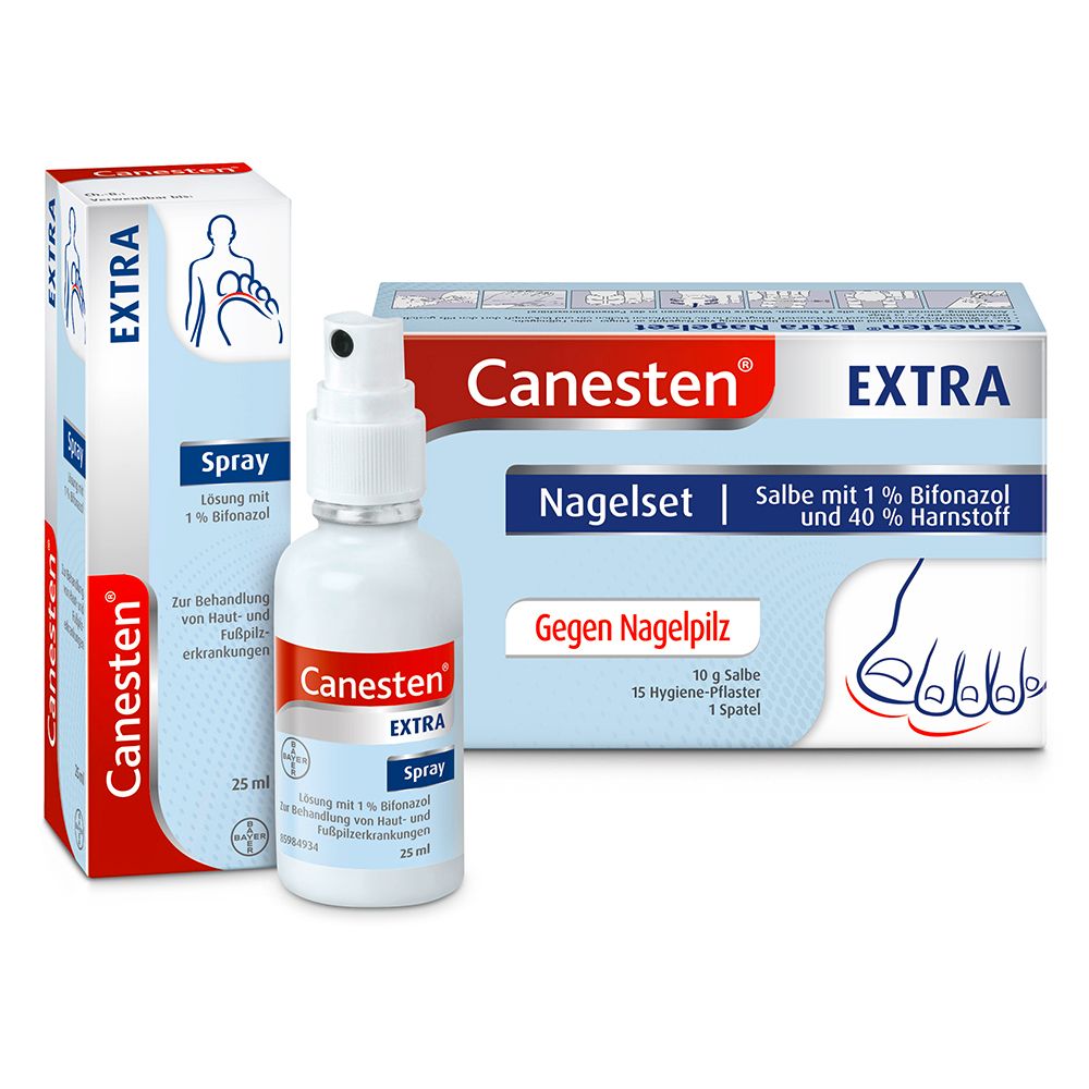 Canesten® EXTRA Nagelpilz-Set mit EXTRA Spray