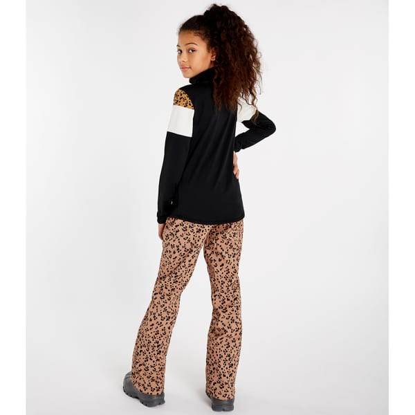 Sweat polaire PROTEST PRTDEWYC JR 1/4 ZIP TOP FUDGECAMEL