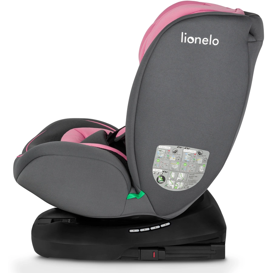 lionelo Kindersitz Bastiaan i-Size Pink Baby
