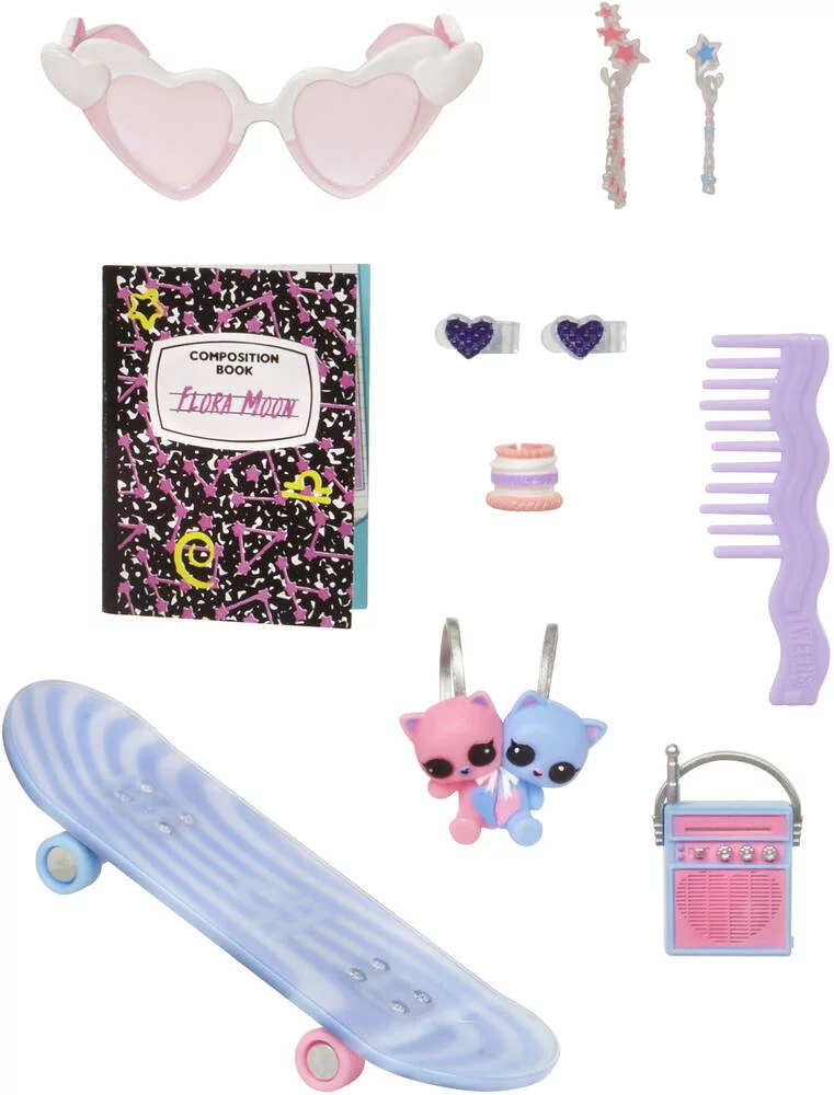 LOL SURPRISE TWEENS -  POUPEE MANNEQUIN 17CM FLORA MOON