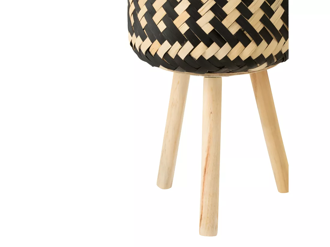 Lot de 3 Cache-Pots sur Pied 