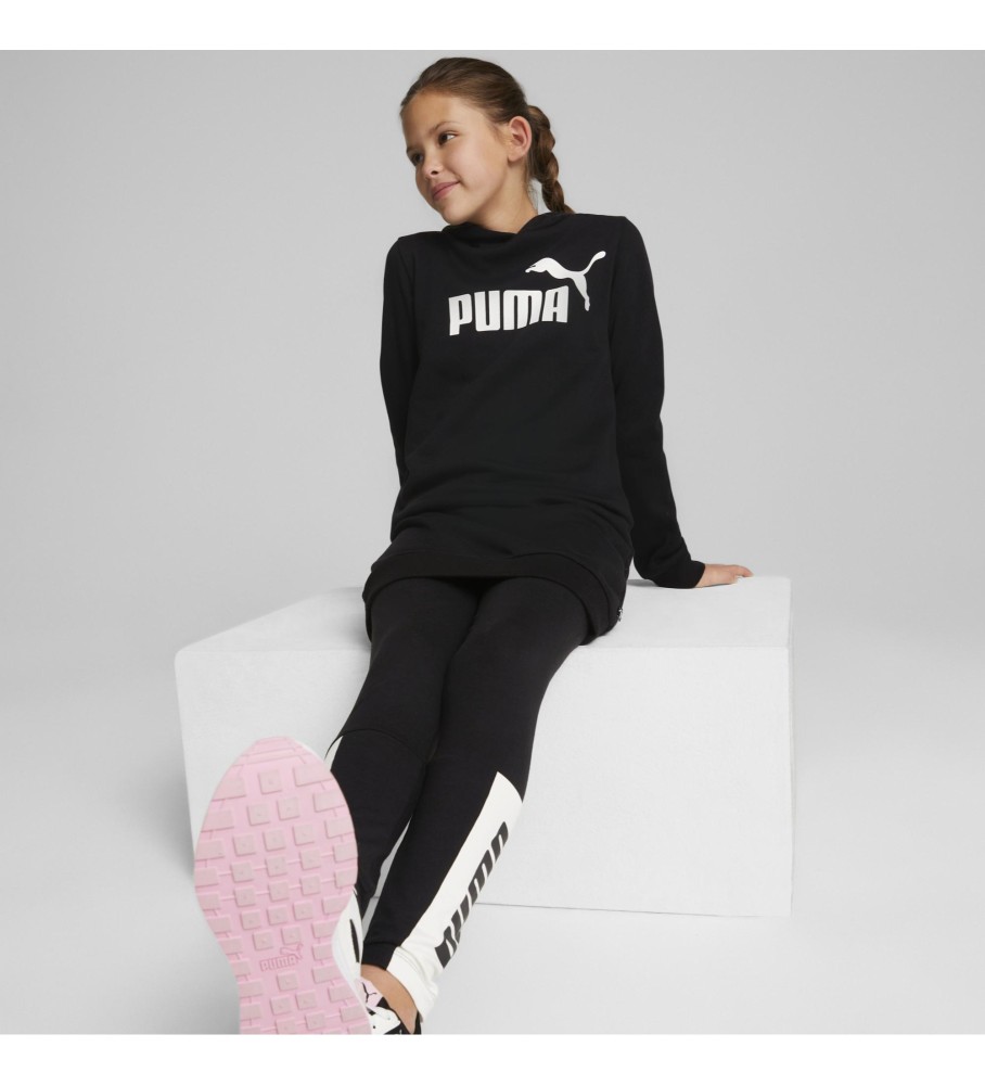 Vestido com capuz Puma Essential Logo - Preto