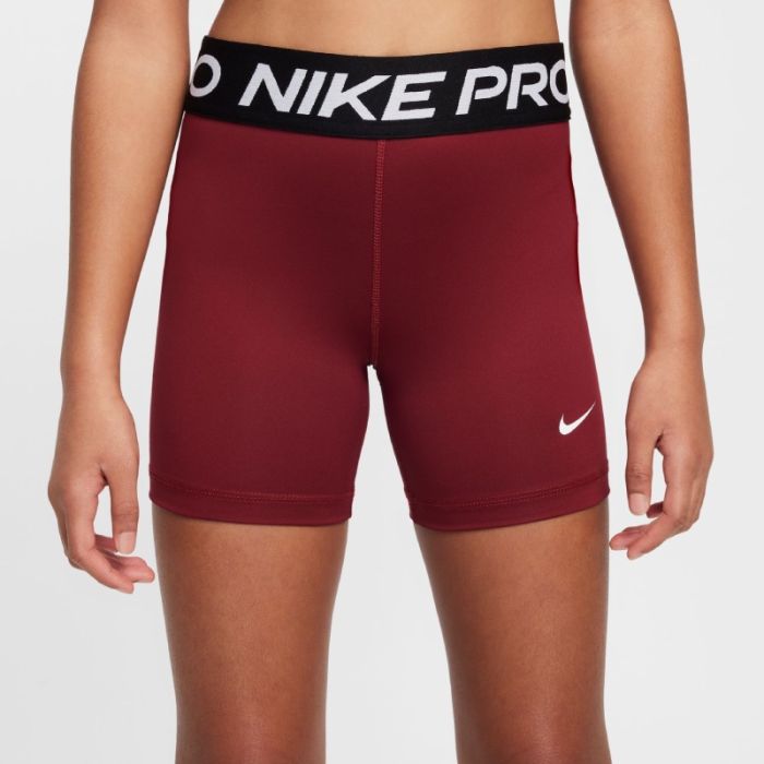 Nike Junior Korte tights Pro Dri-Fit 3 inch Short Rød