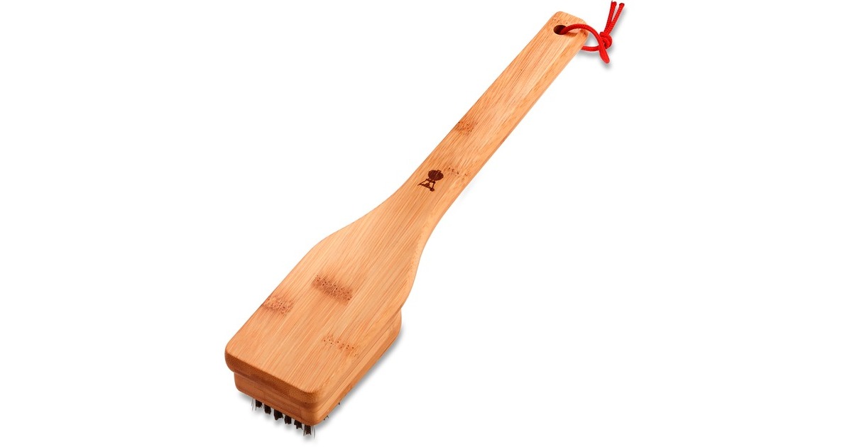 WeberReinigingsborsel bamboe grillreinigingsborstel  (30 cm)