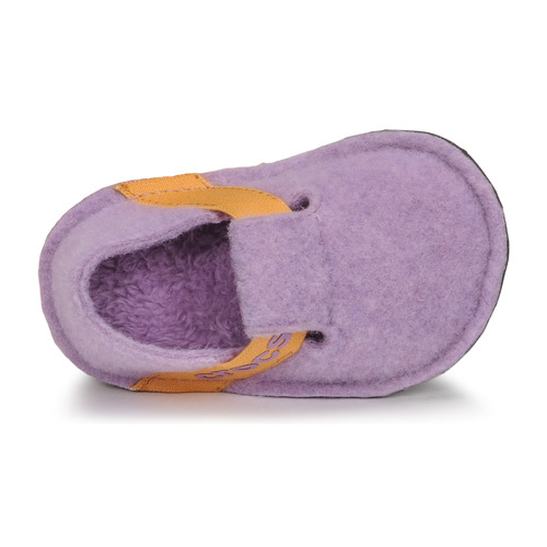 Crocs - CLASSIC SLIPPER K - Violet / Jaune