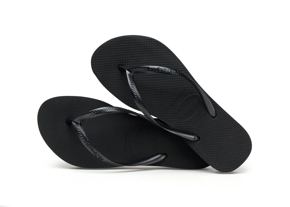Havaianas  Slim Flat Form klipklapper - sort