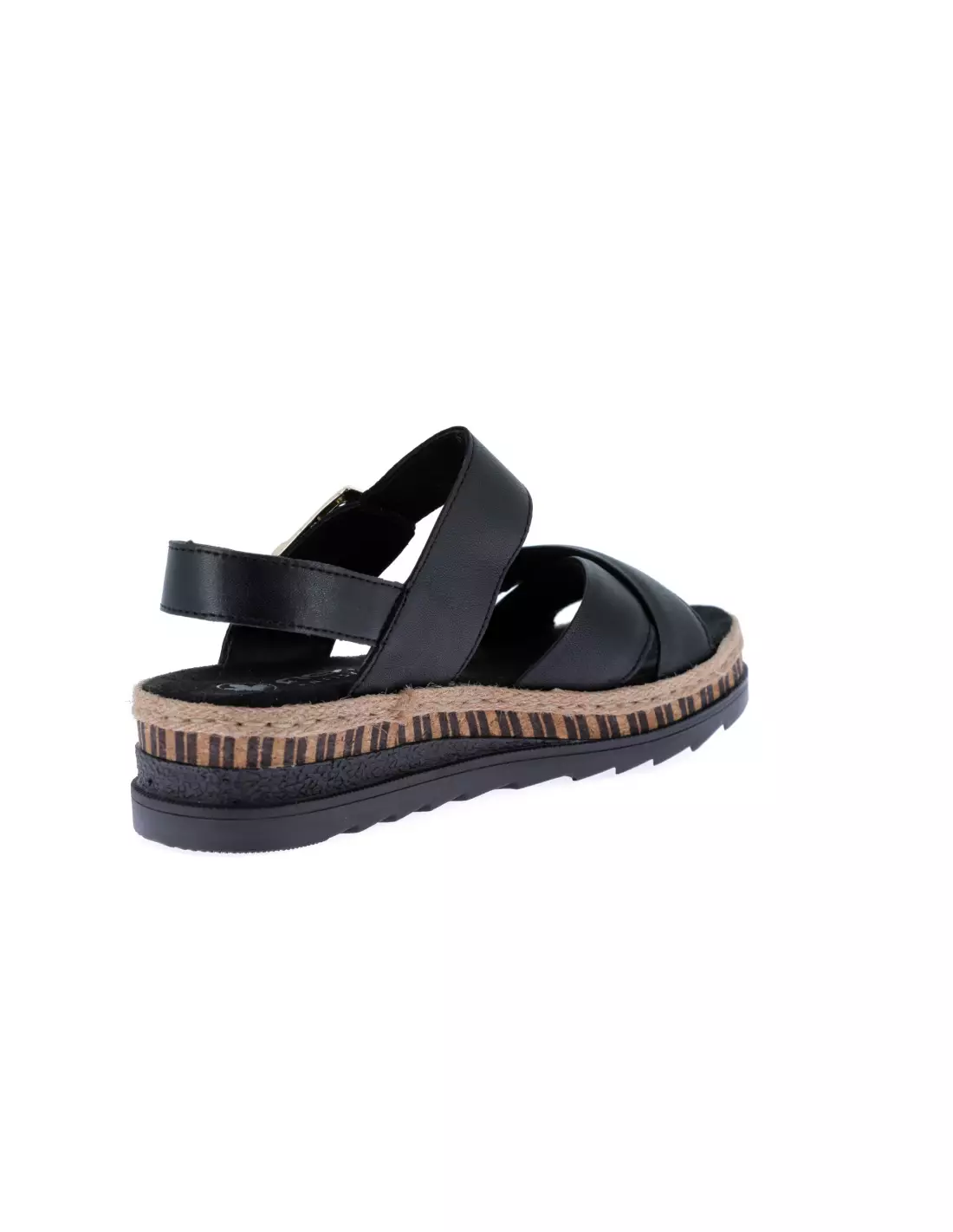 RIEKER V7951-00 - Sandales & nu-pieds Schwarz