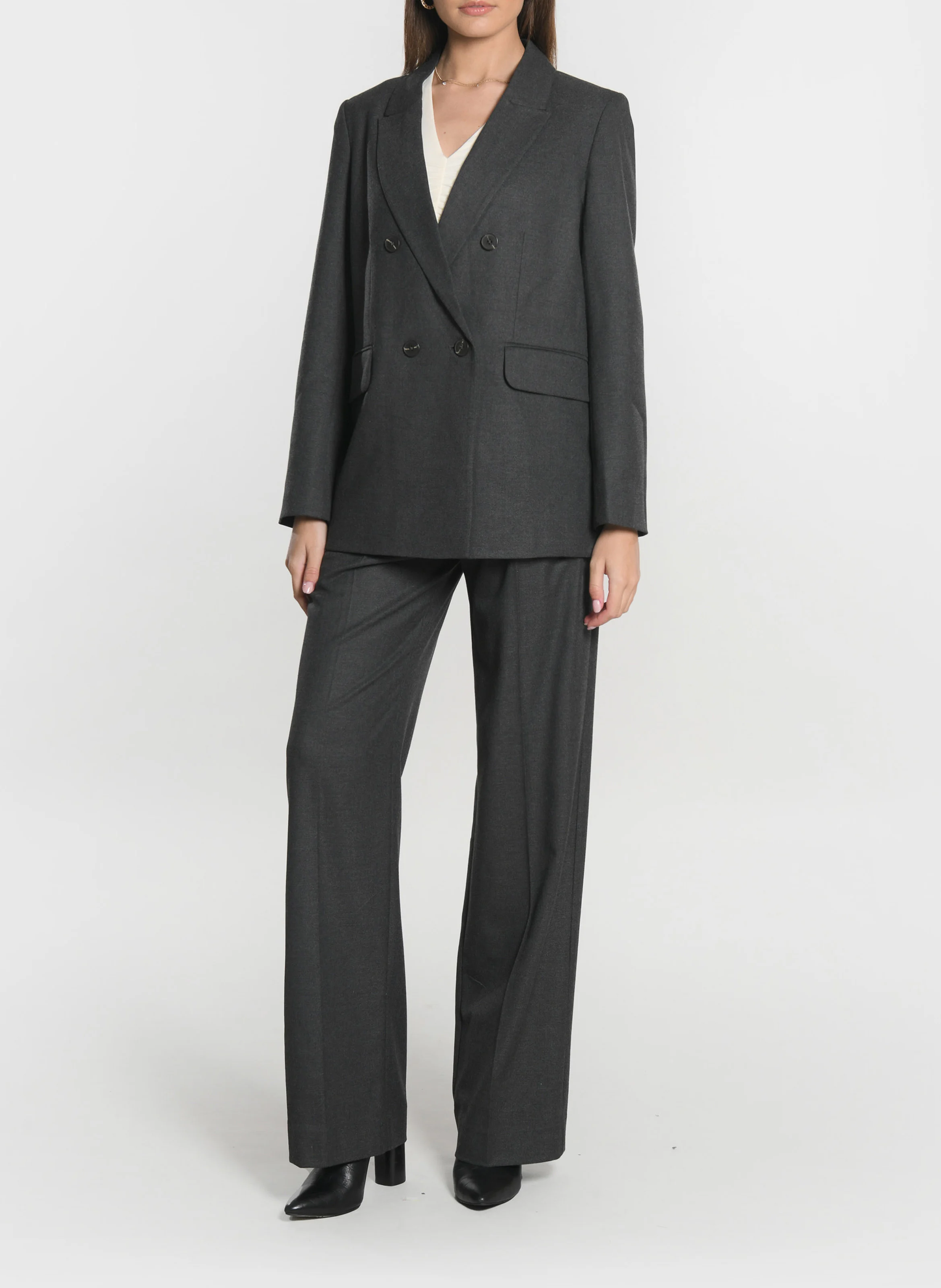 SHEILA - Veste de tailleur| Gris