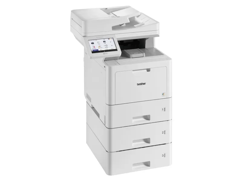 Brother MFC-L9670CDNTT - Multifunktionsprinter - farve - laser - A4/Legal (medie) - op til 40 spm (kopiering) - op til 40 spm (udskriver) - 1620 ark - 33.6 Kbps - Gigabit LAN, USB 2.0, USB 2.0 vært, NFC