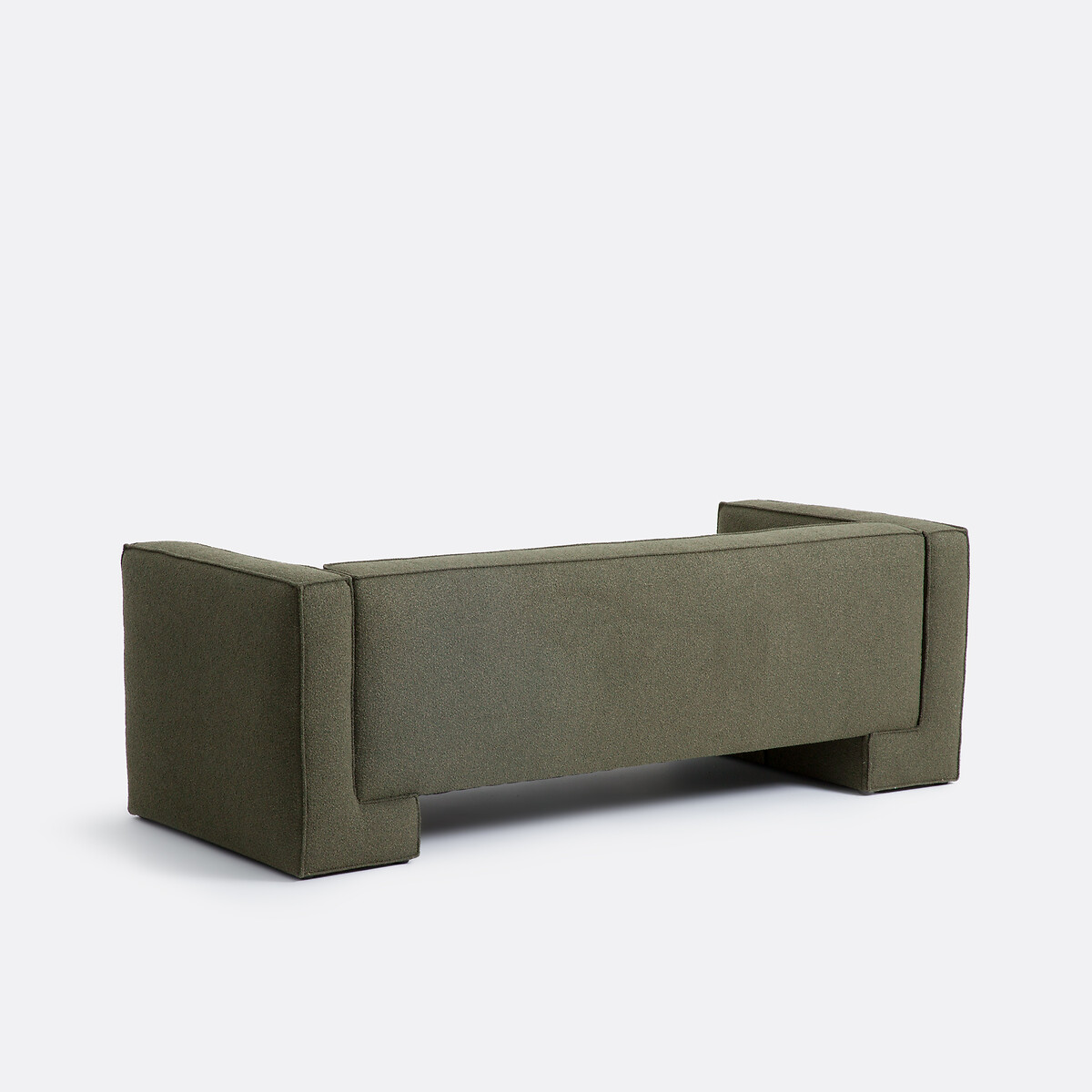LA REDOUTE INTERIEURS<br>Sofá de 3 lugares, bouclette fino, Capu