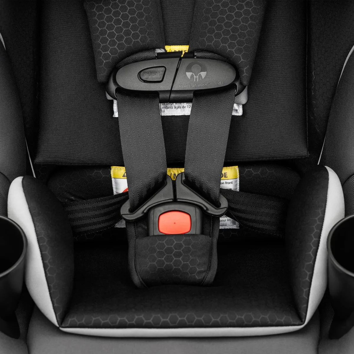 Evenflo Siège d’Auto 2-en-1 Rotatif Slim Resolve360 - Noir Canton