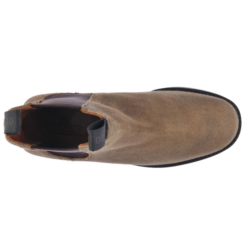 CHELSEA SUEDE POLARIS Beige Taupe-CHELSEA SUEDE POLARIS Femme