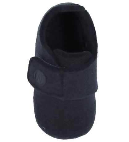 Wheat Hjemmesko - Uld - Marlin Felt - Navy