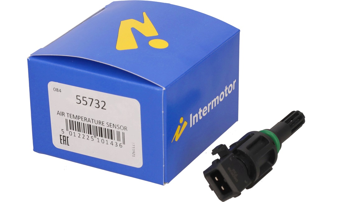 Sensor, indsugningstemp. Sort 2 -polet