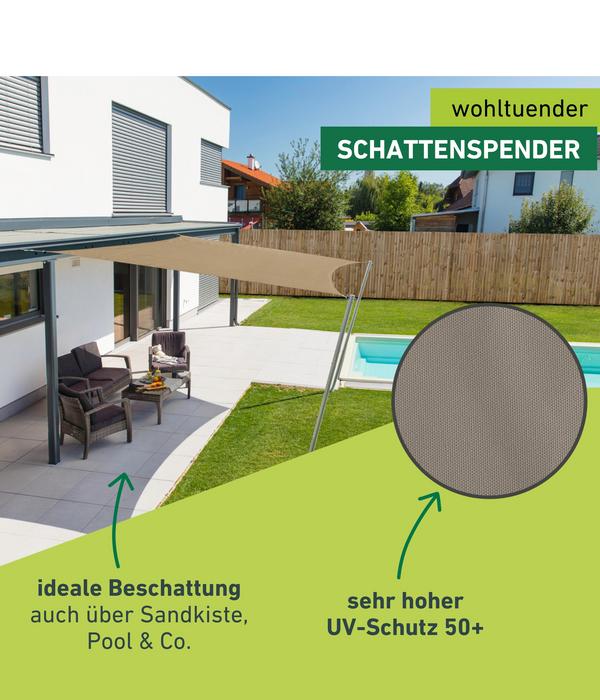 Windhager Sonnensegel Cannes, quadratisch, ca.