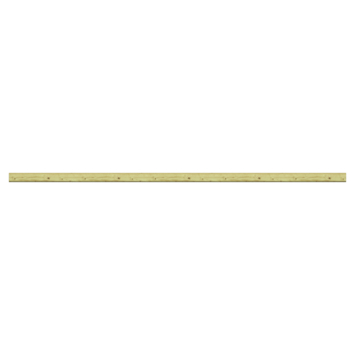 Tuinpaal vierkant grenen ca. 6,8 x 6,8 cm, lengte ca. 240 cm