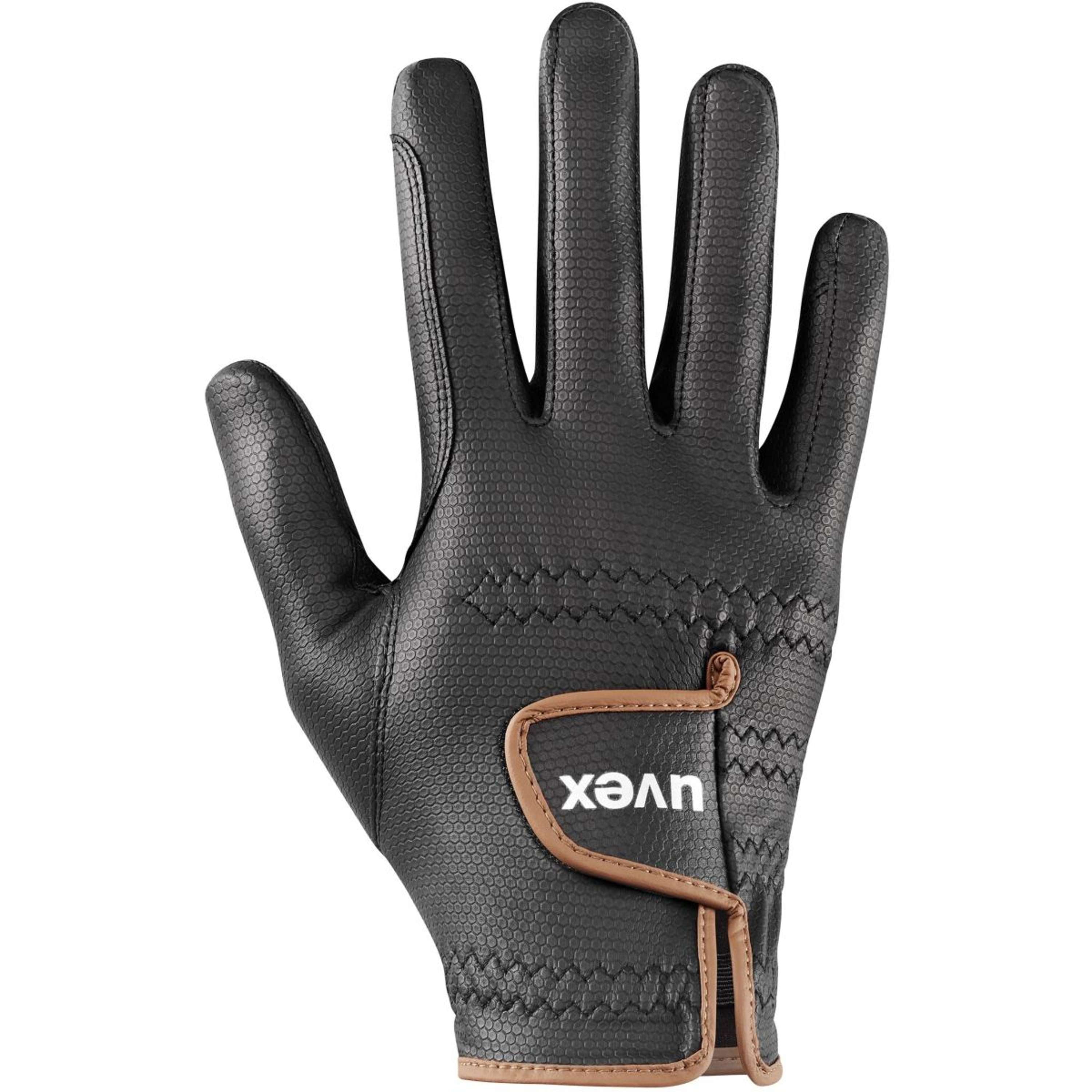 Uvex Rijhandschoenen Topstyle Zwart/Caramel