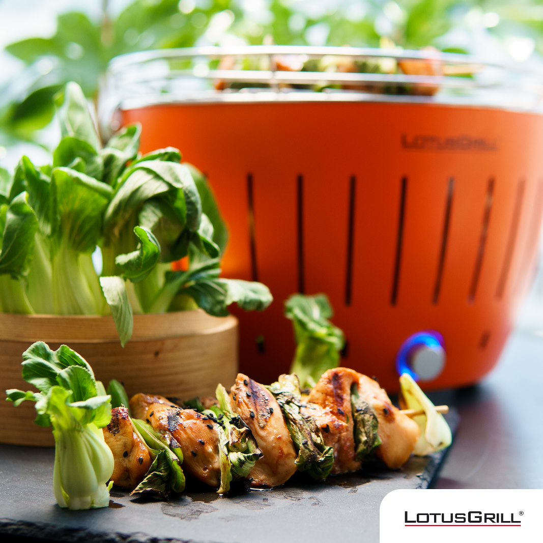 Lotus grill small G 280 Mandarin Orange