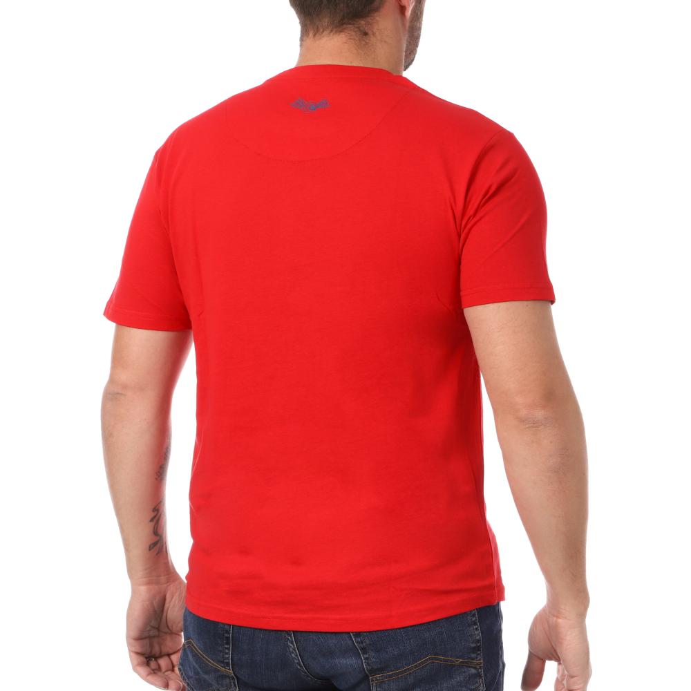 Von Dutch T-shirt Rouge Homme Von Dutch BRU
