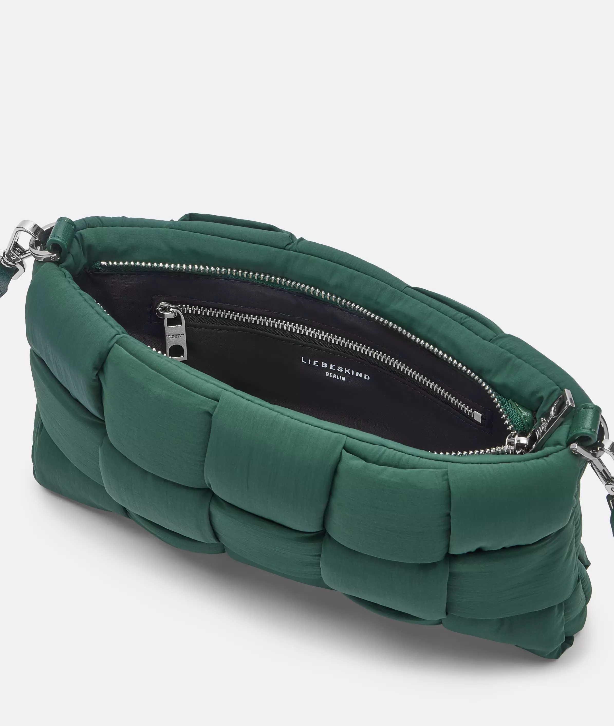 Nylon Bo Crossbody S Nylon shoulder bag with padded quilting