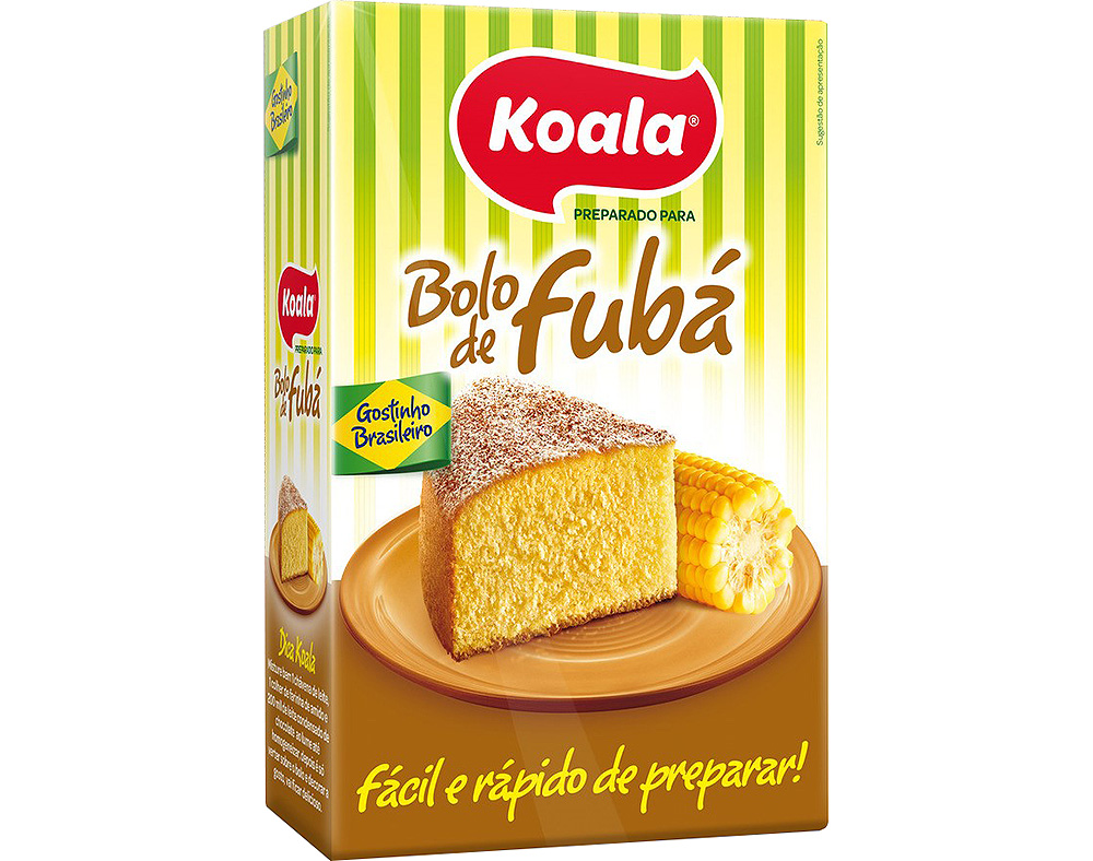 PREPARADO KOALA BOLO FUBÁ 550G